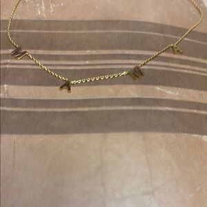 Gold Initial Necklace